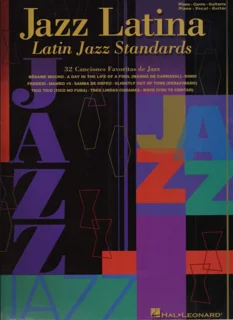 Latin Jazz Standards: Piano, Guitar, Vocal (PDF)