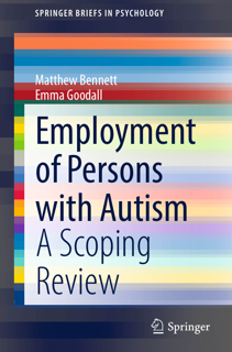 Employment of Persons with Autism: A Scoping Review (PDF)