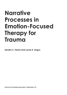 Narrative Processes in Emotion-Focused Therapy for Trauma (PDF)