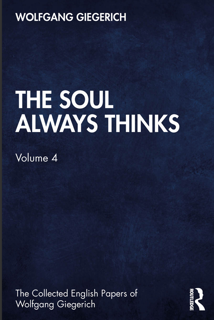 The Soul Always Thinks: Collected English Papers – Volume Four (PDF)