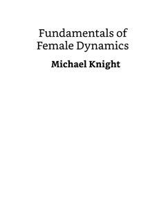 Fundamentals of Female Dynamics – The Practical Handbook (PDF)
