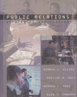Public Relations: Strategies and Tactics (PDF)