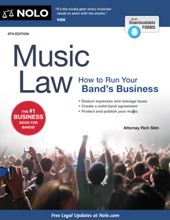 Music Law: How to Run Your Band’s Business (PDF)